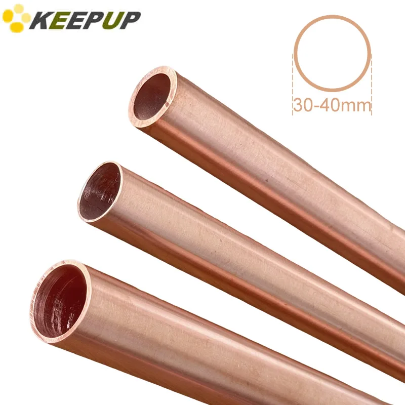 

T2 медная трубка полая прямая круглая труба ODxID 30x28 30x27 30x24 32x30 32x29 32x26 35x32 35x29 38x35 38x34 40x37 40x36 40x32