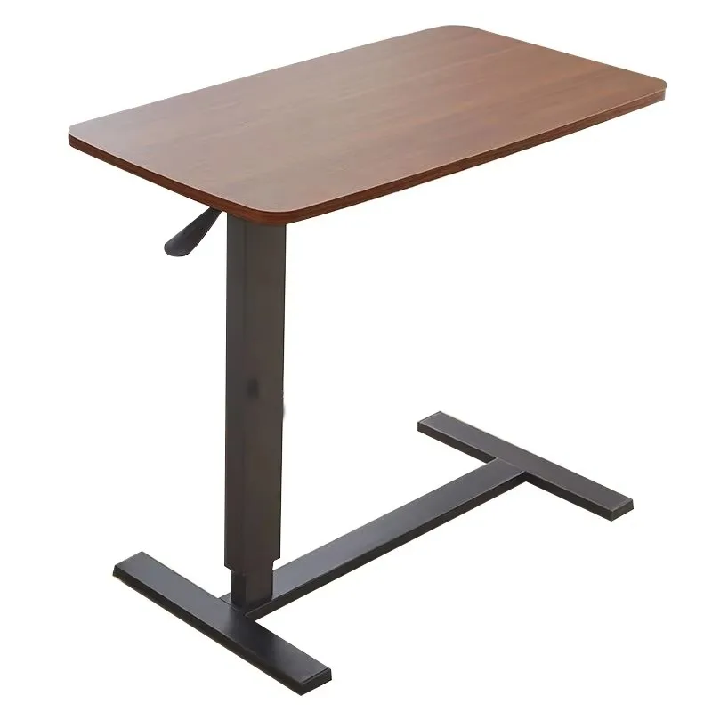 طاولة بجانب السرير قابلة للتعديل لعيادة المستشفى مع عجلات #4