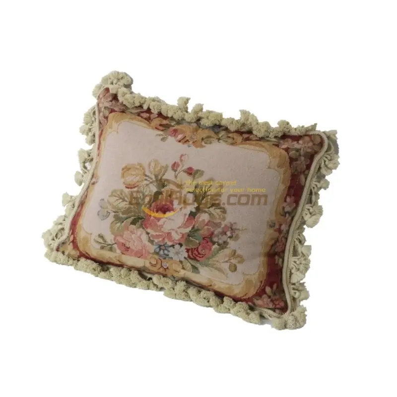 High density floss hold pillow pillow needlepoint national woven Victoria style baroque soft outfit