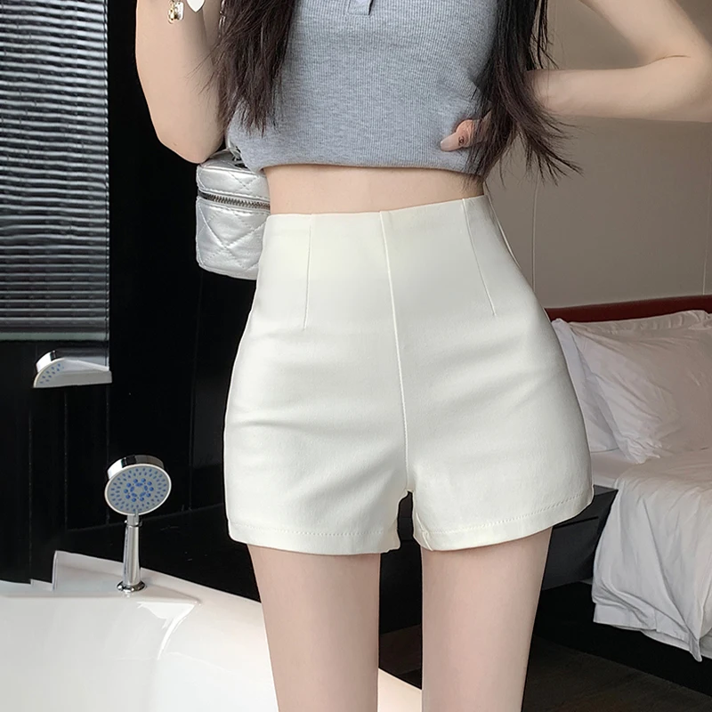 

Женские шорты, новые летние узкие тонкие леггинсы с высокой талией, антиэкспозиционная верхняя одежда, шорты