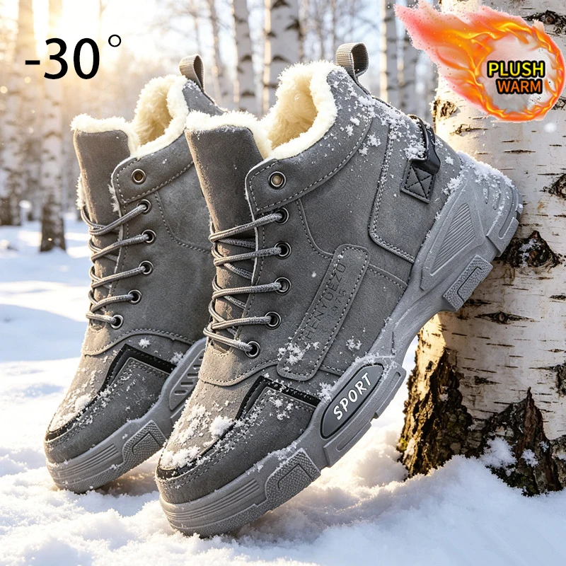 Heren sneeuwlaarzen, met fleec - Waterproof Winter Boot recensie en prijs