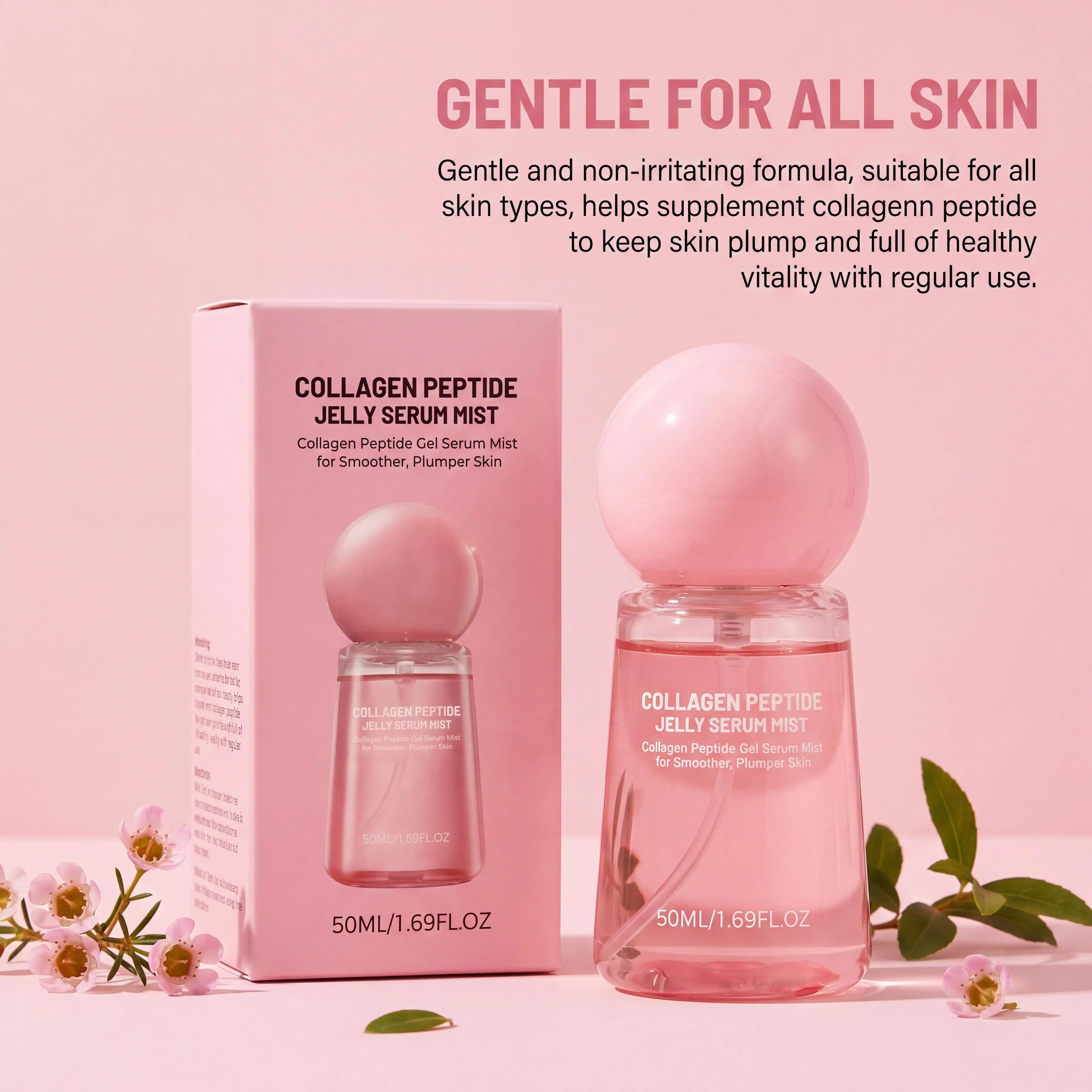 Collageen Peptide Jelly Serum - Hyaluronic Acid Serum recensie en prijs