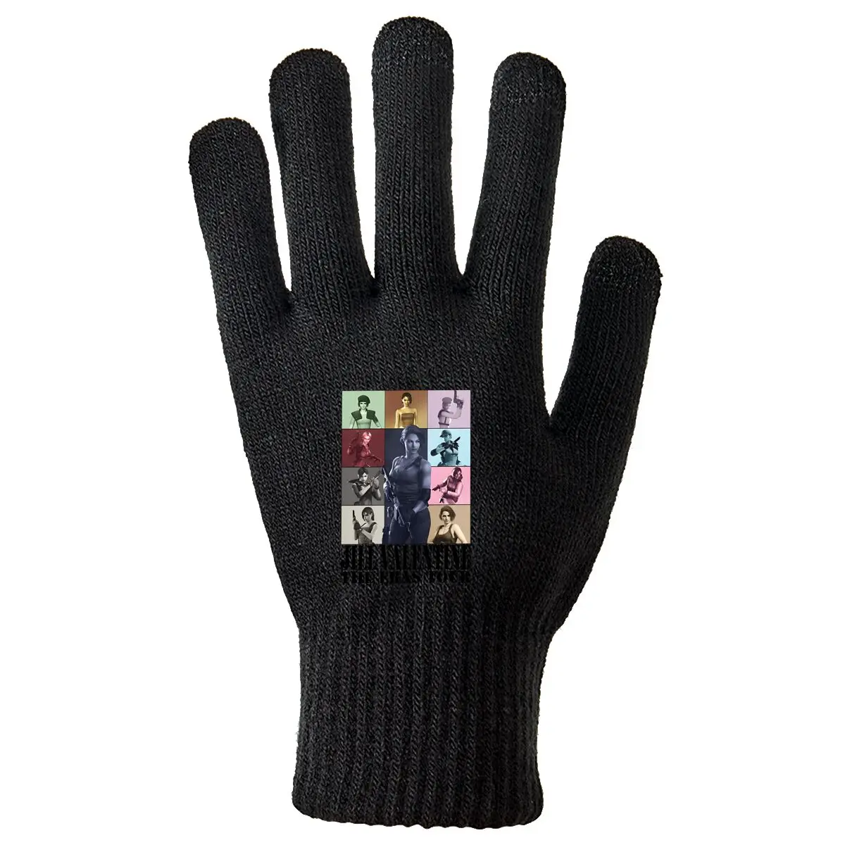 

Зимние уличные перчатки Jill Valentine The Eras Tour Collage, теплые и противоскользящие для пеших прогулок