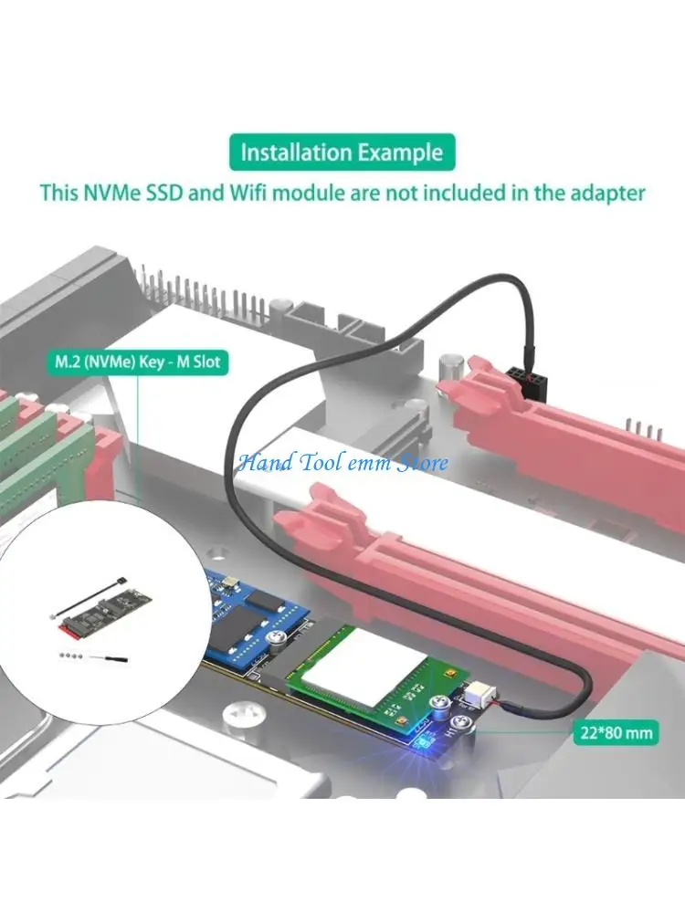 

H37F M.2 And E WiFi Bluetooth-Compatible Adapter Card For Seamlessly Upgrades