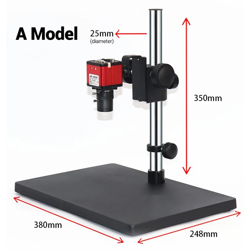 Kit de support de caméra de trou M3M6, support de microscope industriel, approvisionnement d'usine