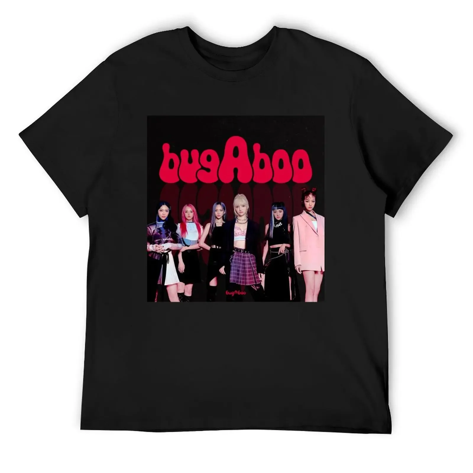 bugAboo - kpop T-Shirt anime tshirt customs mens funny t shirts