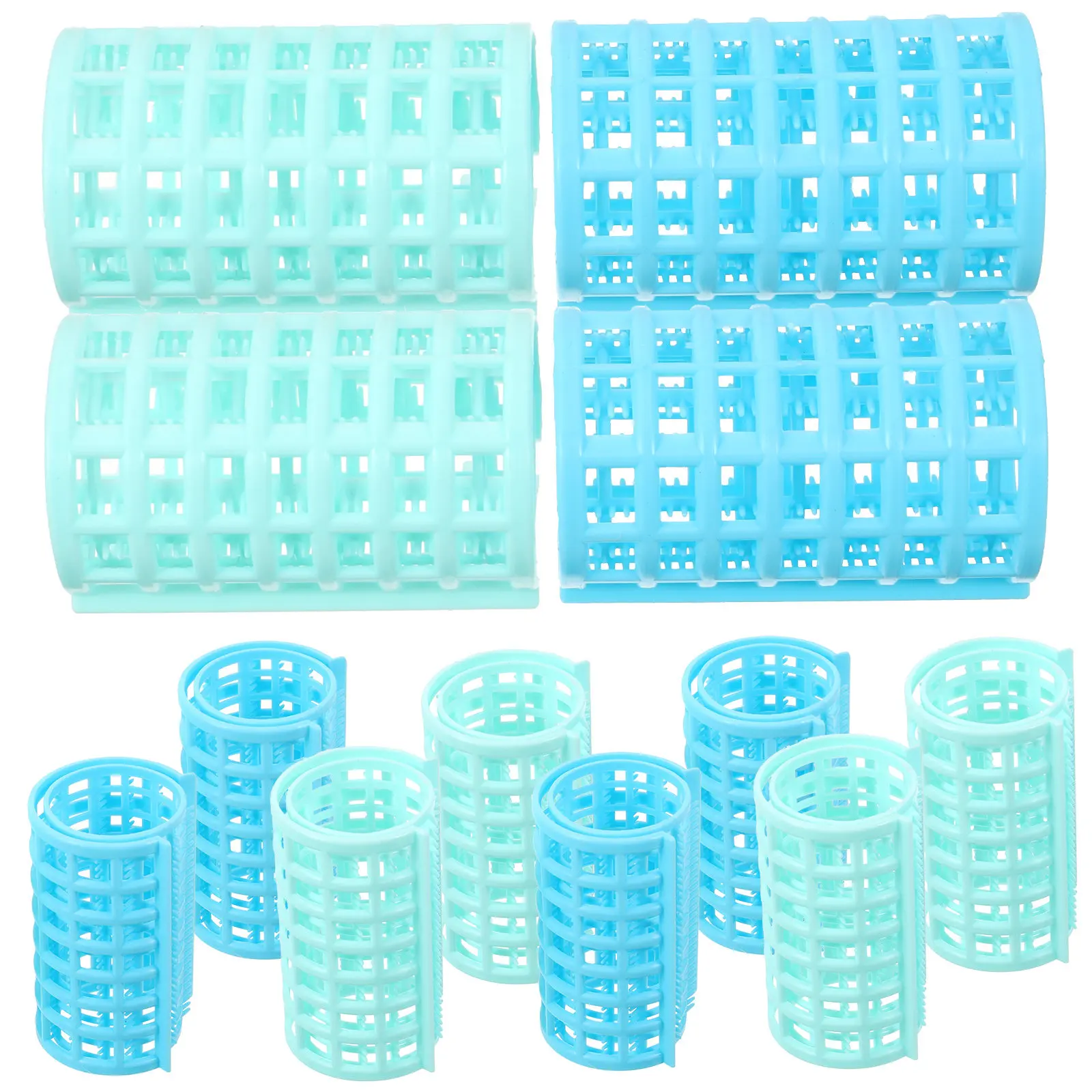 

12 шт. самоклеящихся бигуди из прочного АБС-пластика, легкие в использовании, для придания объема длинным или коротким волосам, инструмент для укладки