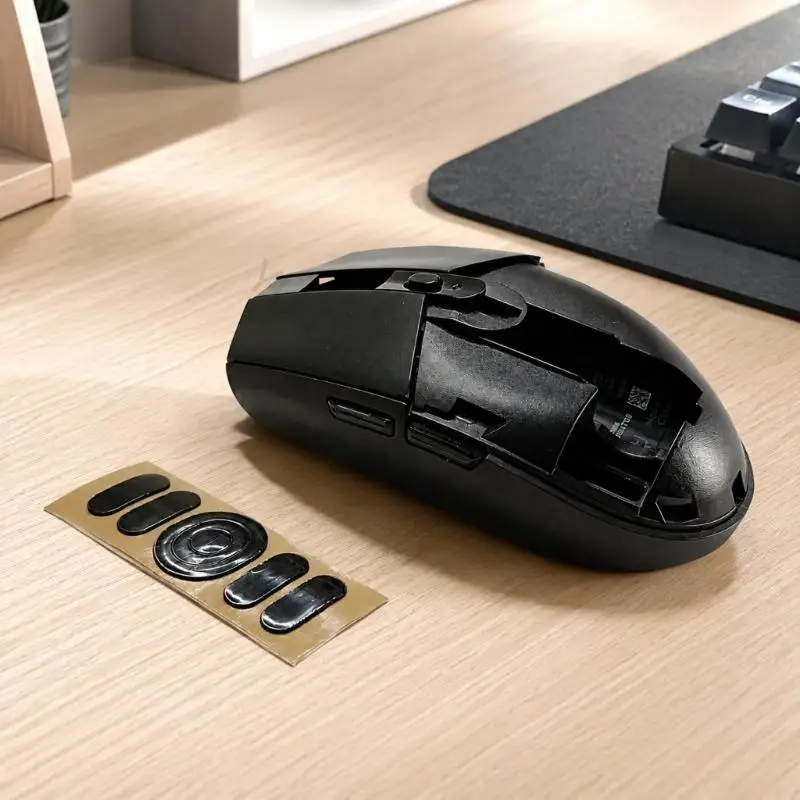 96BA Ersatz-Mausgehäuse für G304-Gaming-Maus mit Knopf-Fit-Schalenteilen – Detail 4