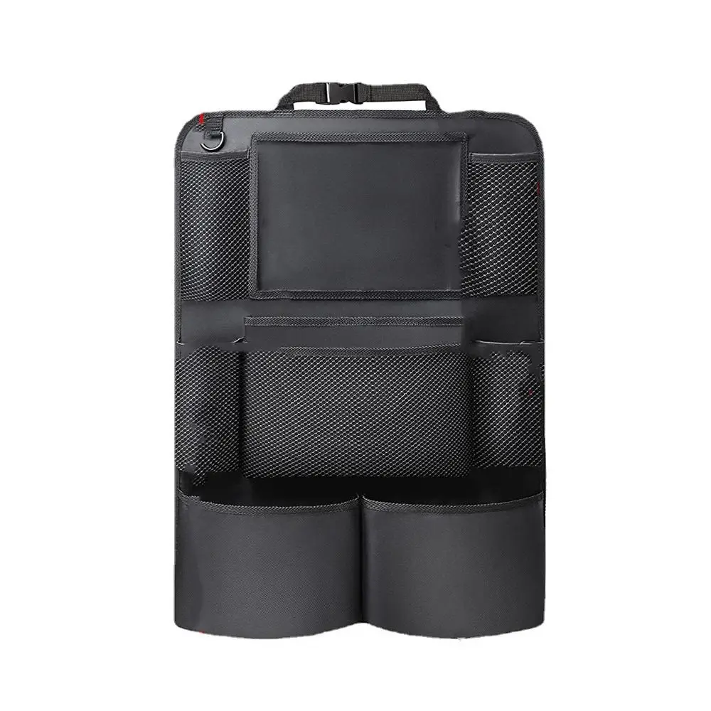 

Прочные сумки для хранения на заднем сиденье автомобиля из ткани Оксфорд, многофункциональные противоизносные карманы для хранения, универсальная противоударная накладка