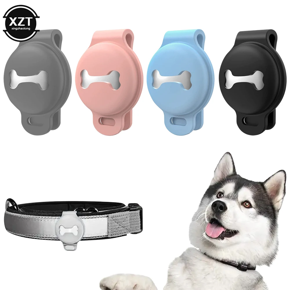 Dog GPS Smart Locator Silicone Sleeve Dog Bone Anti-Lost Locator Tracker Pet Tracker Wearable Bluetooth Cat Anti-Lost Record