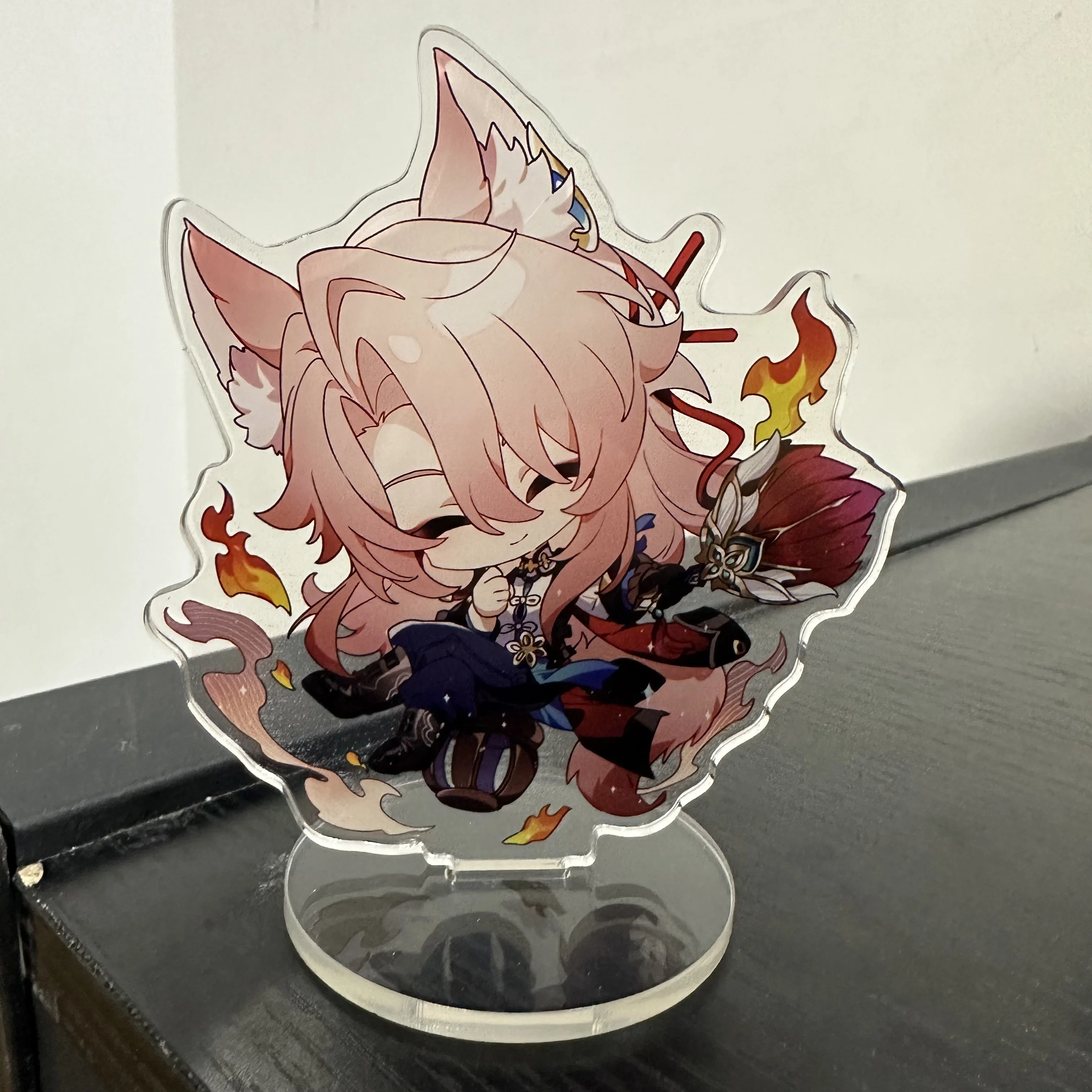 10CM Hot Game Honkai Star Rail Figures Boothill JIAO QIU March 7th Cosplay Acrylic Stand Model Plate Desk Decor Standing Sign