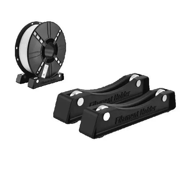 

3D Printer Filament Spool Holder - Adjustable 1KG Stand for PLA/PETG/FDM Wire (Fixed Base with Spool Pad Design)