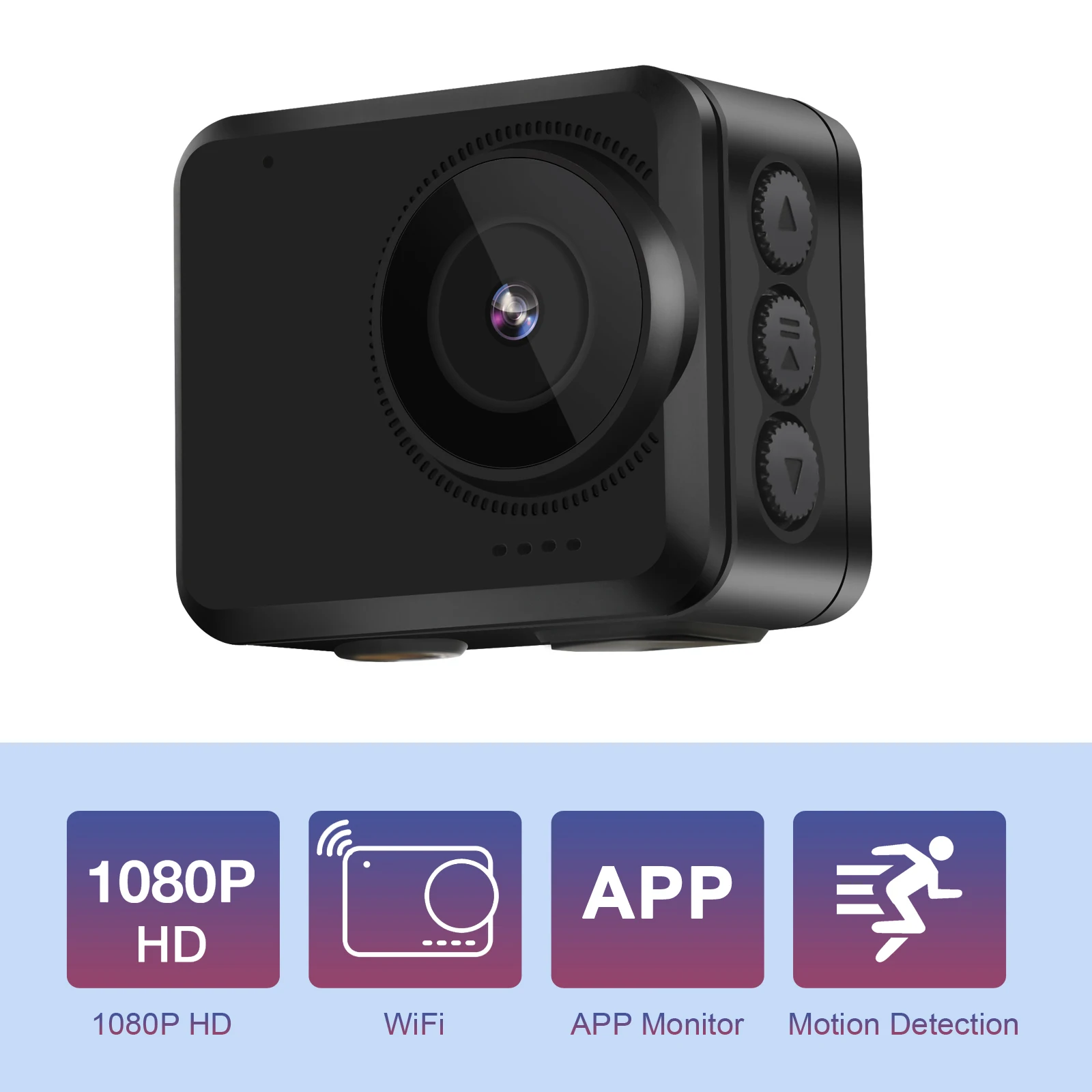 A35 Mini Body Digital Mounted Camera Wireless HD 1080P Recording Pocket Long Standby Motion Small Camcorder For Car Bike Sports