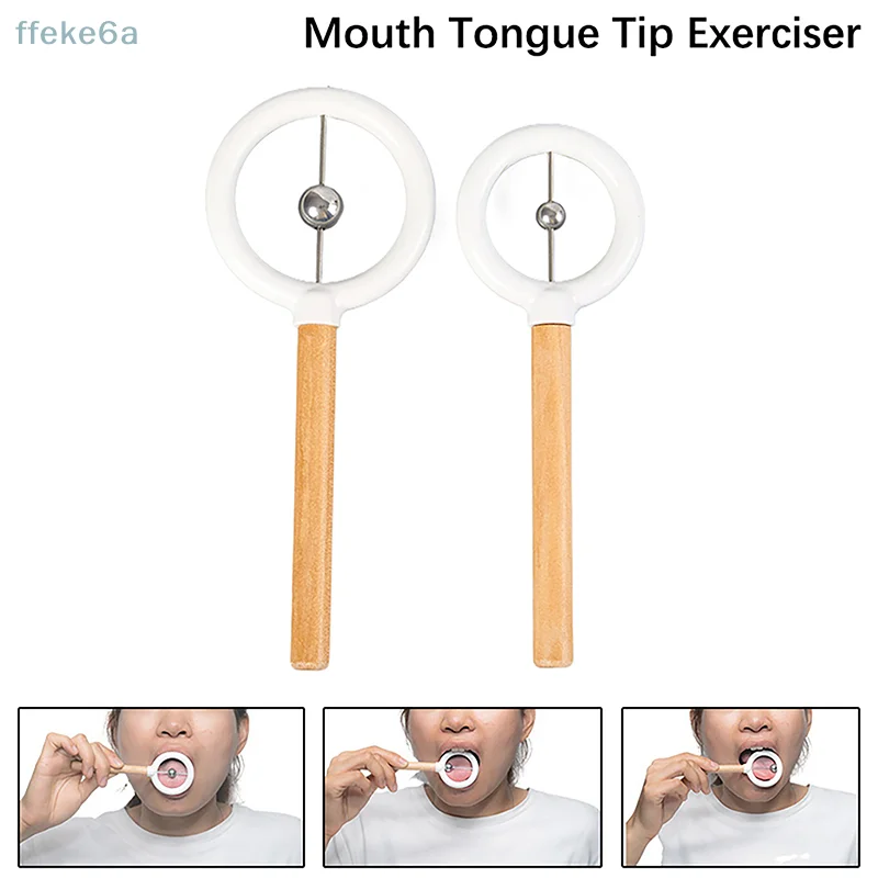 2pcs Kids Tongue Tip Exercise Tool Tongue Tip Lateralization Tools Oral Muscle Training Autism Speech Therapy Talk Tool Kits