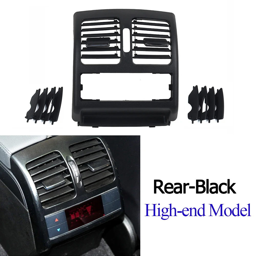 Dashboard Left Right Air Conditioner Cover Rear AC Vent Grille Outlet Panel For BENZ C Class W204 C200 C230 C260 C300 2007-2011