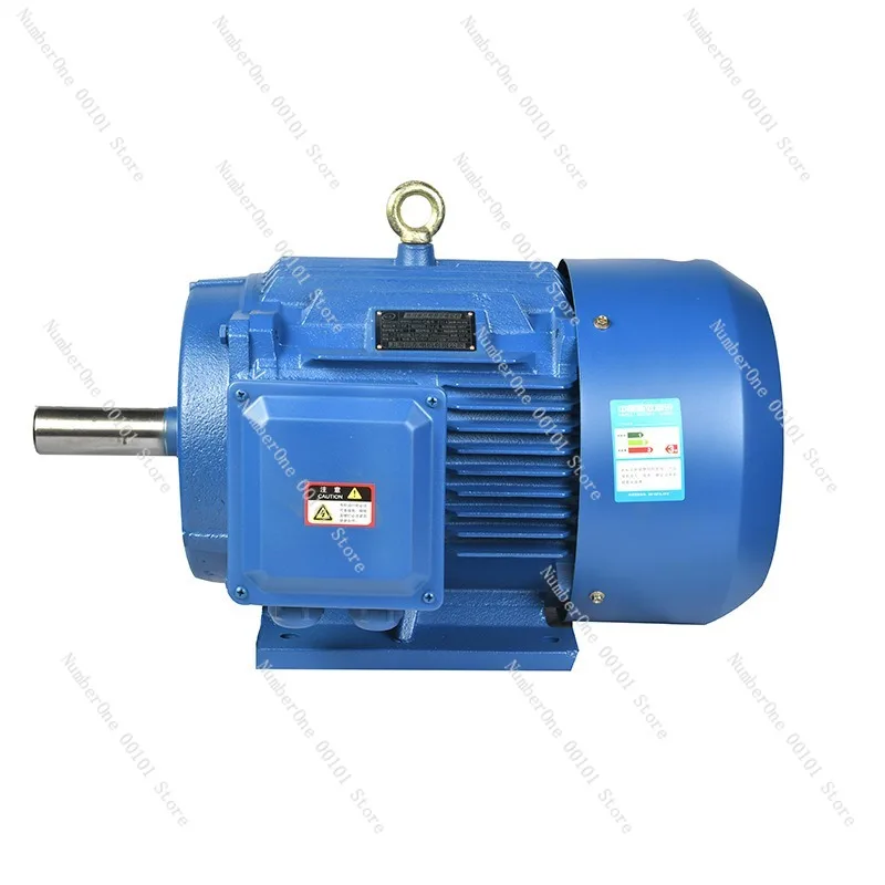 Copper Core Motor 3KW Model 100L2-4 Three-phase Asynchronous Motor High Efficiency Energy Saving 380V