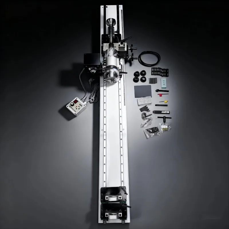 【specialized】Aluminum Alloy Double-rail Cue Lathe Professional Snooker Billiard Pool Cue Tip Repair Lathe Machine