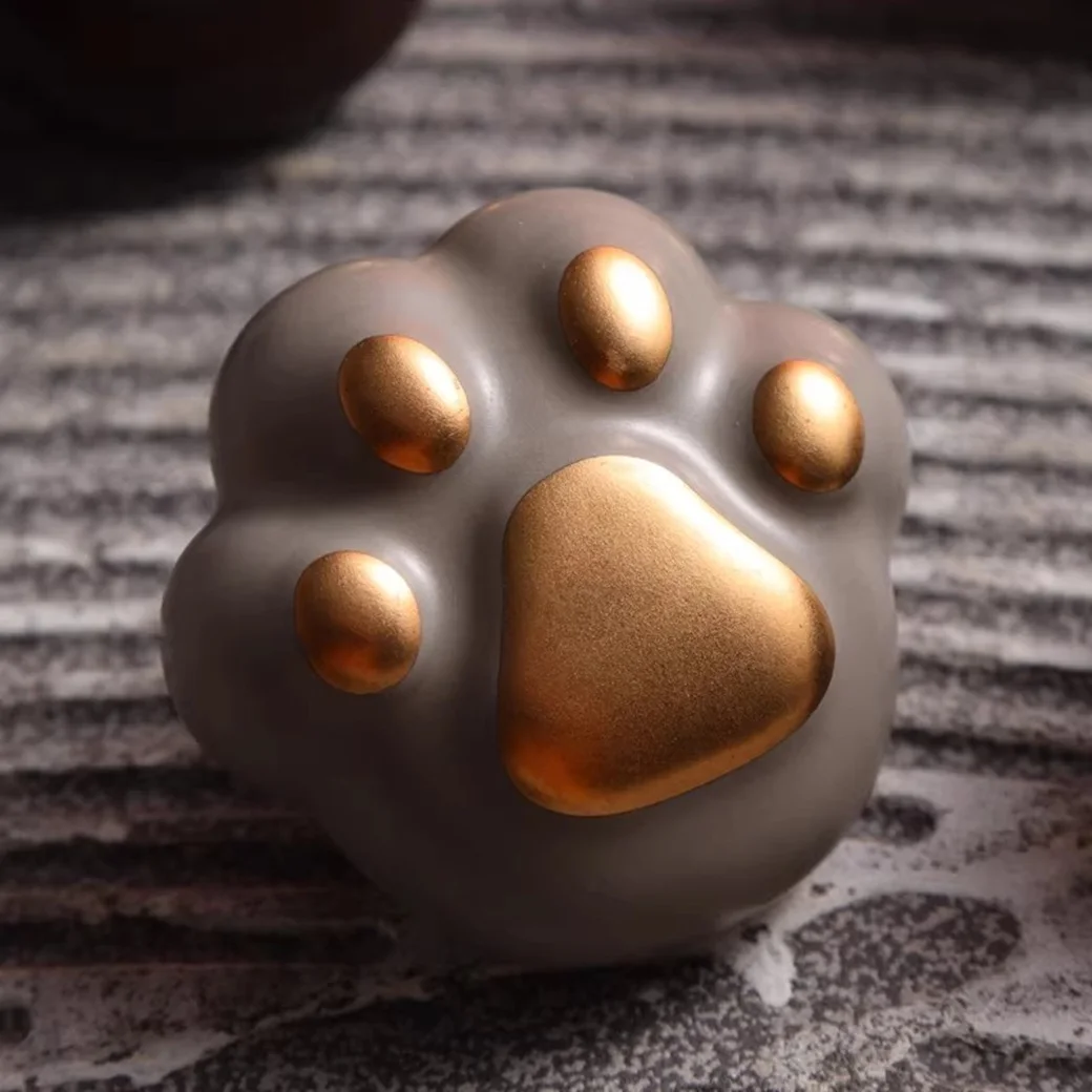 Adorable Cat Paw Pull Handle Single Hole Small Handle Light Luxury Cartoon Creative for Kids' Room