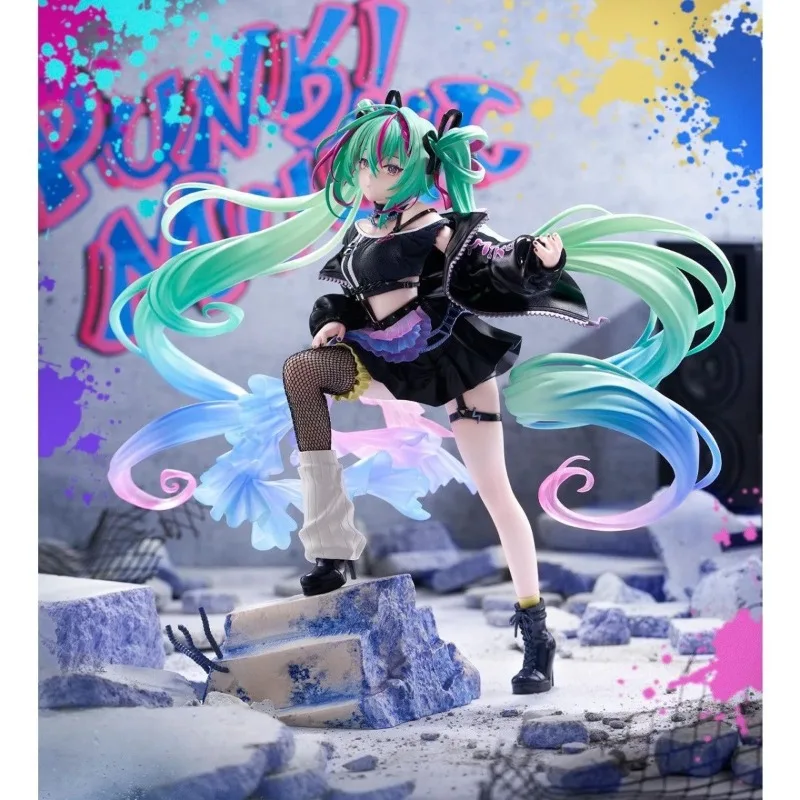 in-stock-figurizmα-hatsune-miku-punk1-rock-ver-green-twin-tails-fishnet-stockings-vocaloid-cool-pretty-cute-anime-figure-statue