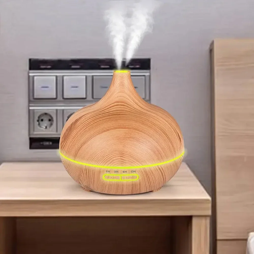 

Essential Oil Diffuser ,Aromatherapy Machine with Wood Grain Design,Cool Mist Fragrance Machi Air Freshener Mist Maker