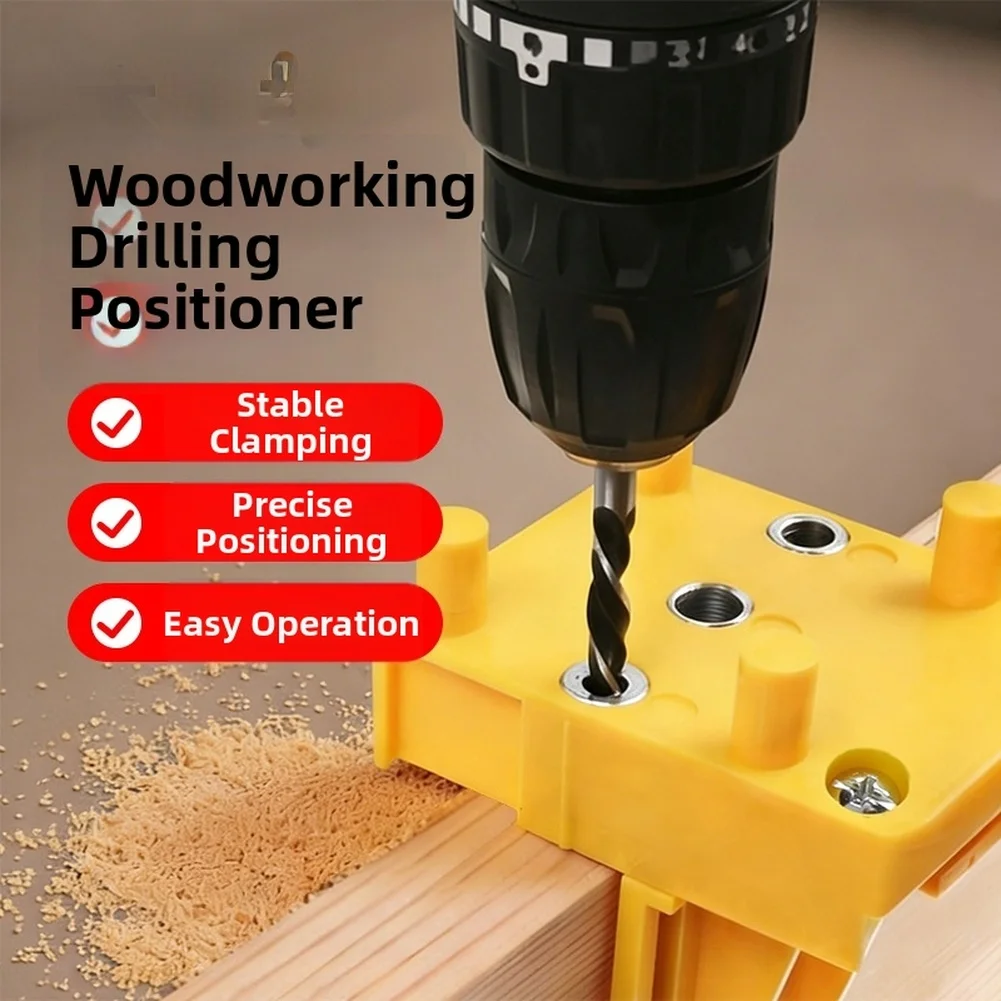 1pc Woodworking Straight Hole Drill Guide Adjustable Center Punch Tool For Furniture Making Drilling Tool Accessories