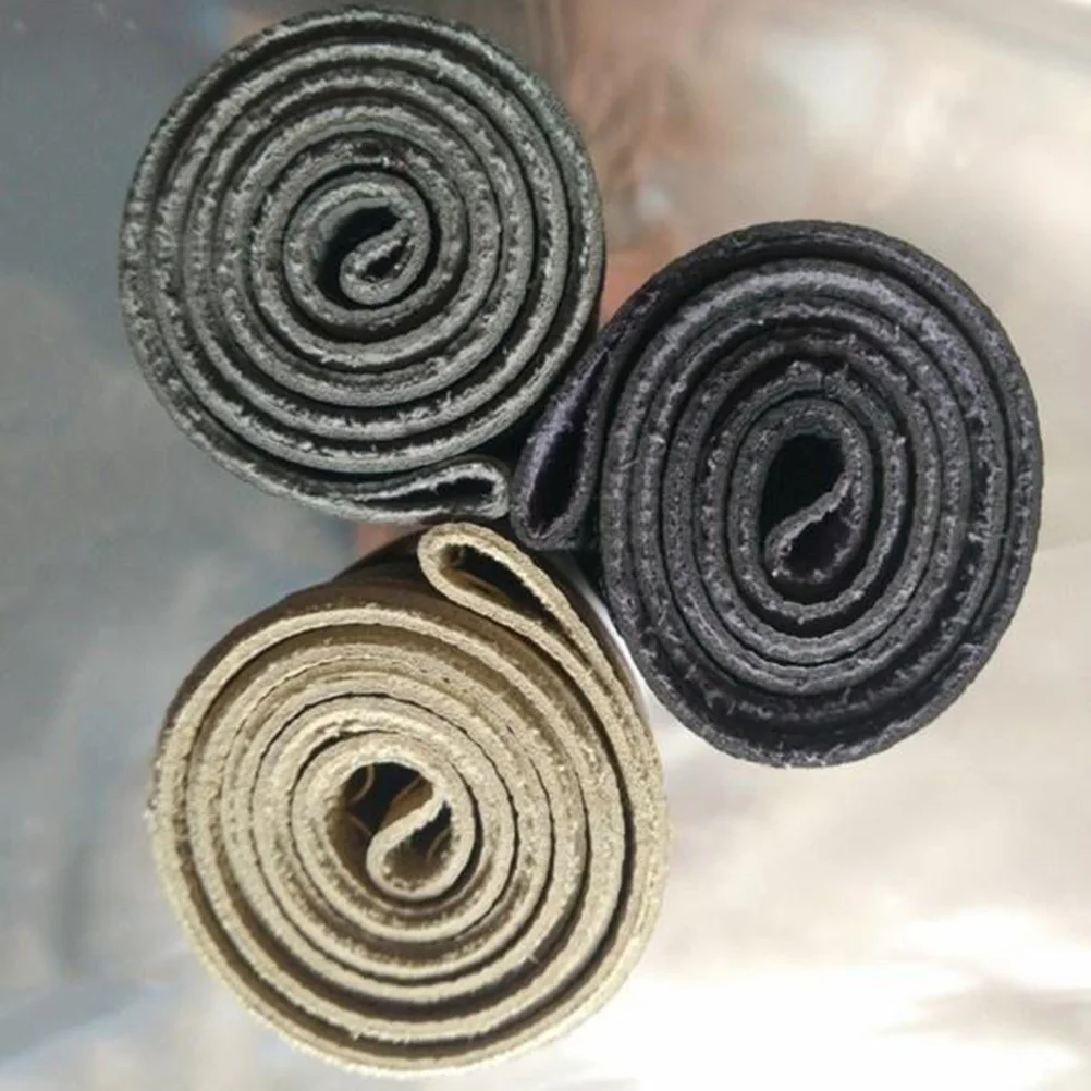 

Steering Wheel Cover Pu Grey Fit 38Cm Car Steering Cover Protector Elastic Easy Install Wheel Accessories