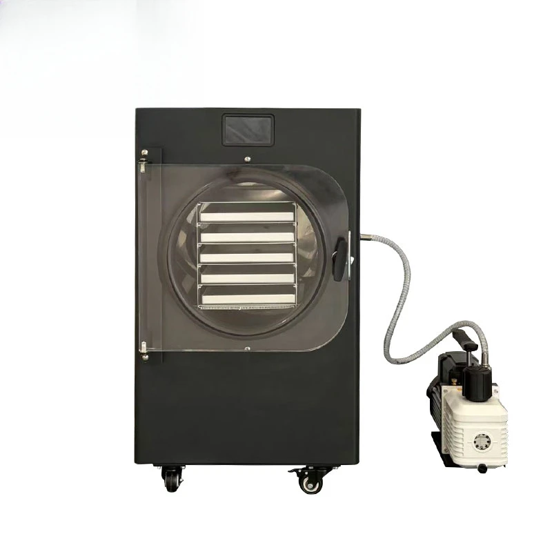 소형 미니 4Kg 6Kg 다섯 트레이 스테인리스 스틸 가정용 냉동 건조기 컴팩트 디자인 저전력 사용이 간편한 신선한 과일 허브용