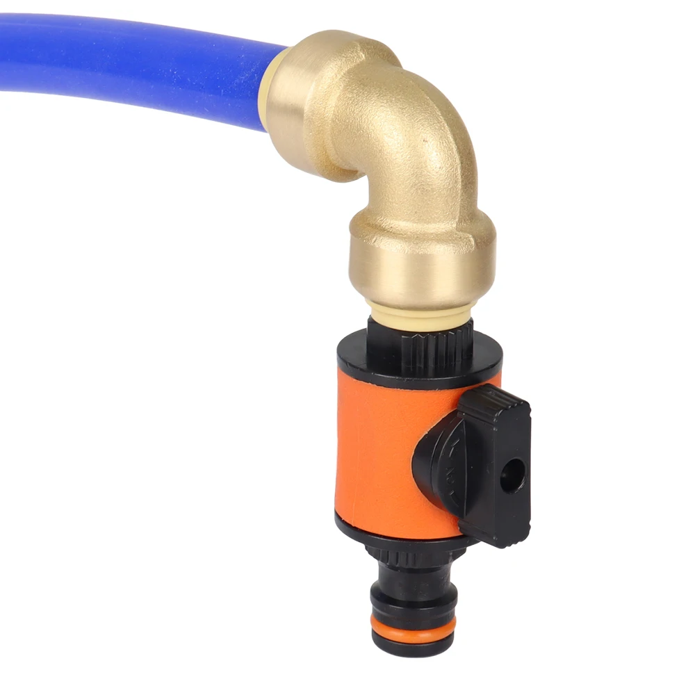 Motorhome Water Tank Quick Filler With ON/OFF Flow Control Connects To 12mm - 1/2" Quick Connect Caravan RV Accessories