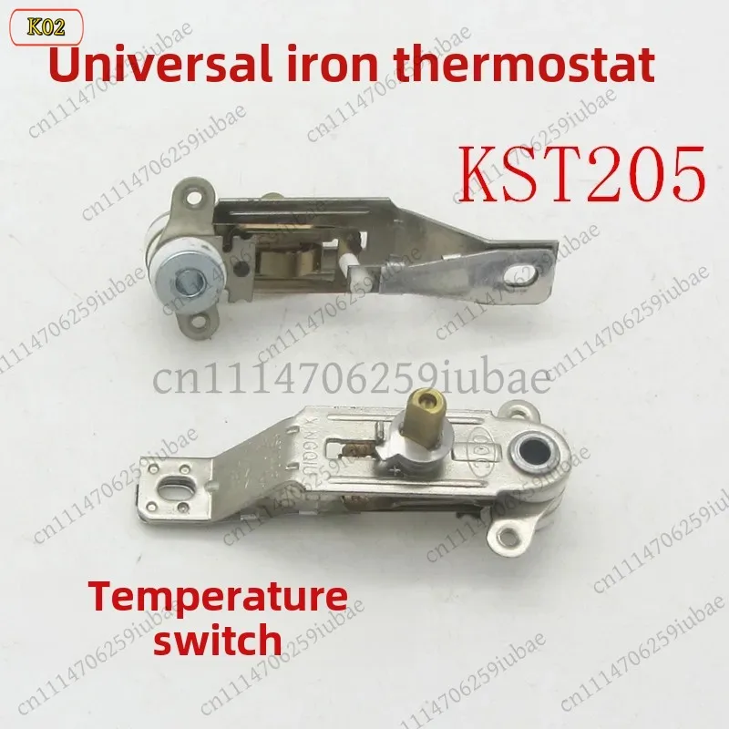 FC_ Electric Iron Thermostat Switch KST205 Wet/Dry Temperature Control Component Household Appliance Parts Replacement Accessory