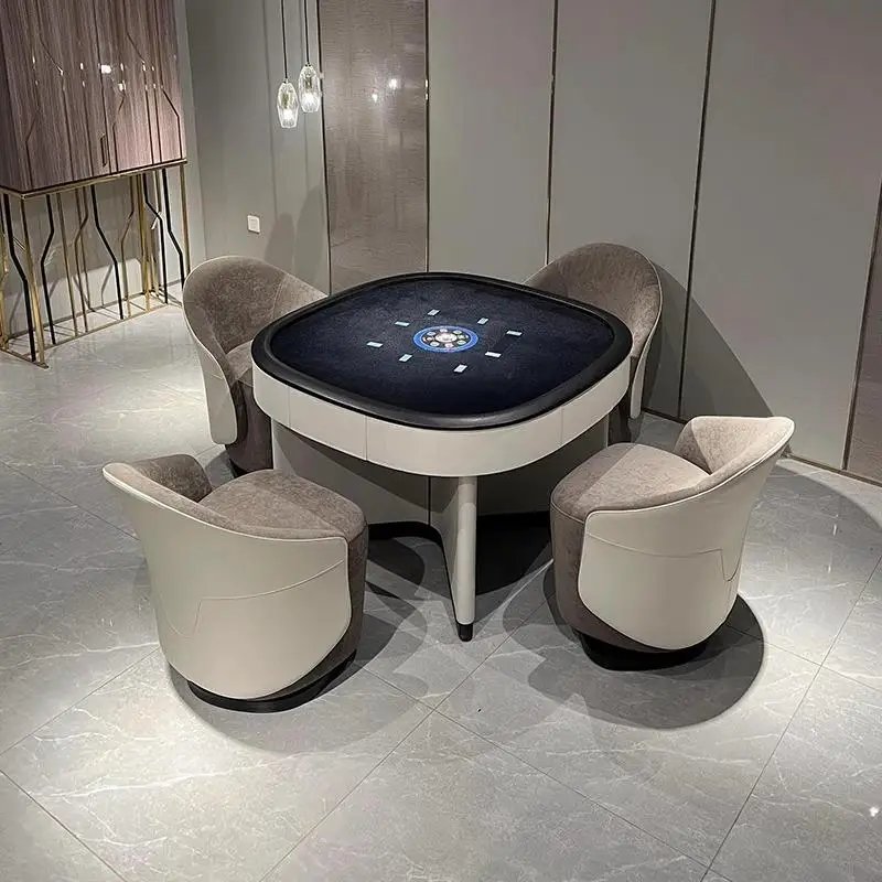 Mahjong table automatic household cream wind chess and card multi-function silent electric leisure mahjong machine