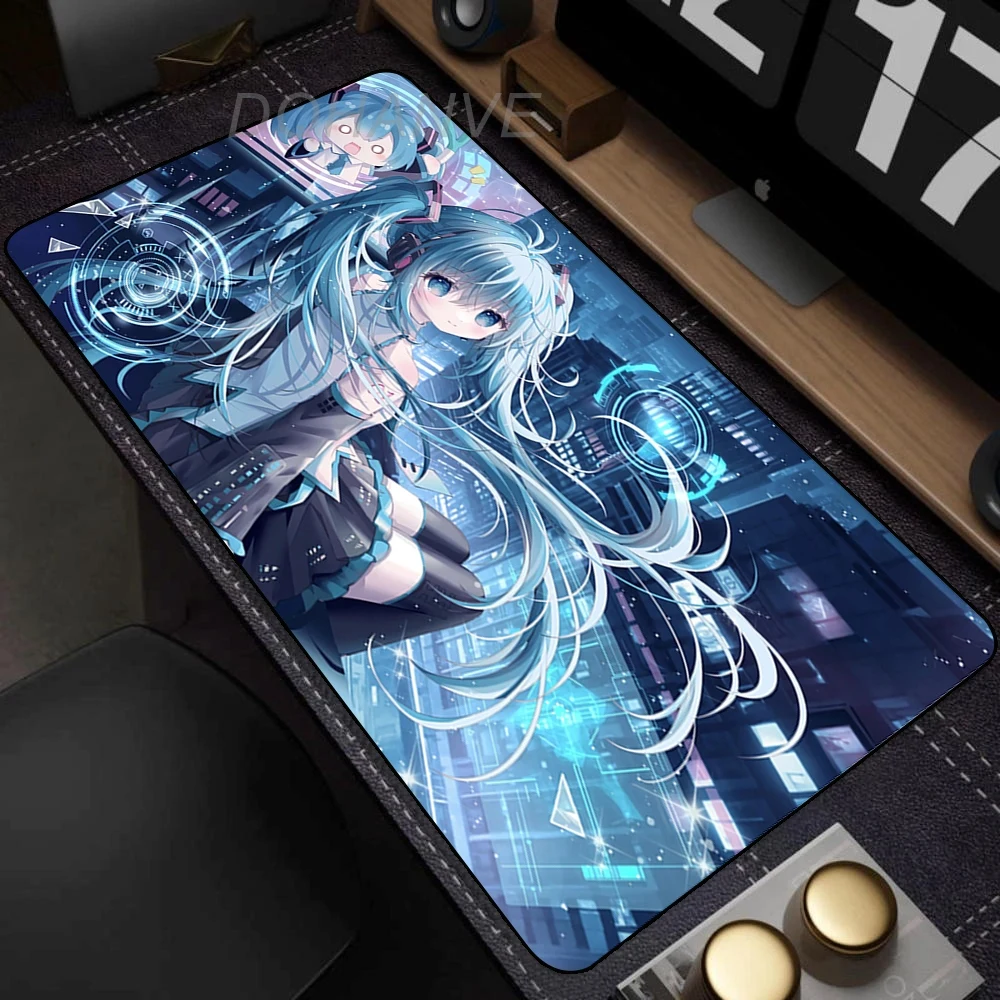 Pc Gaming Hatsune Miku - PC 게이머 데스크 매트 대형 게임용