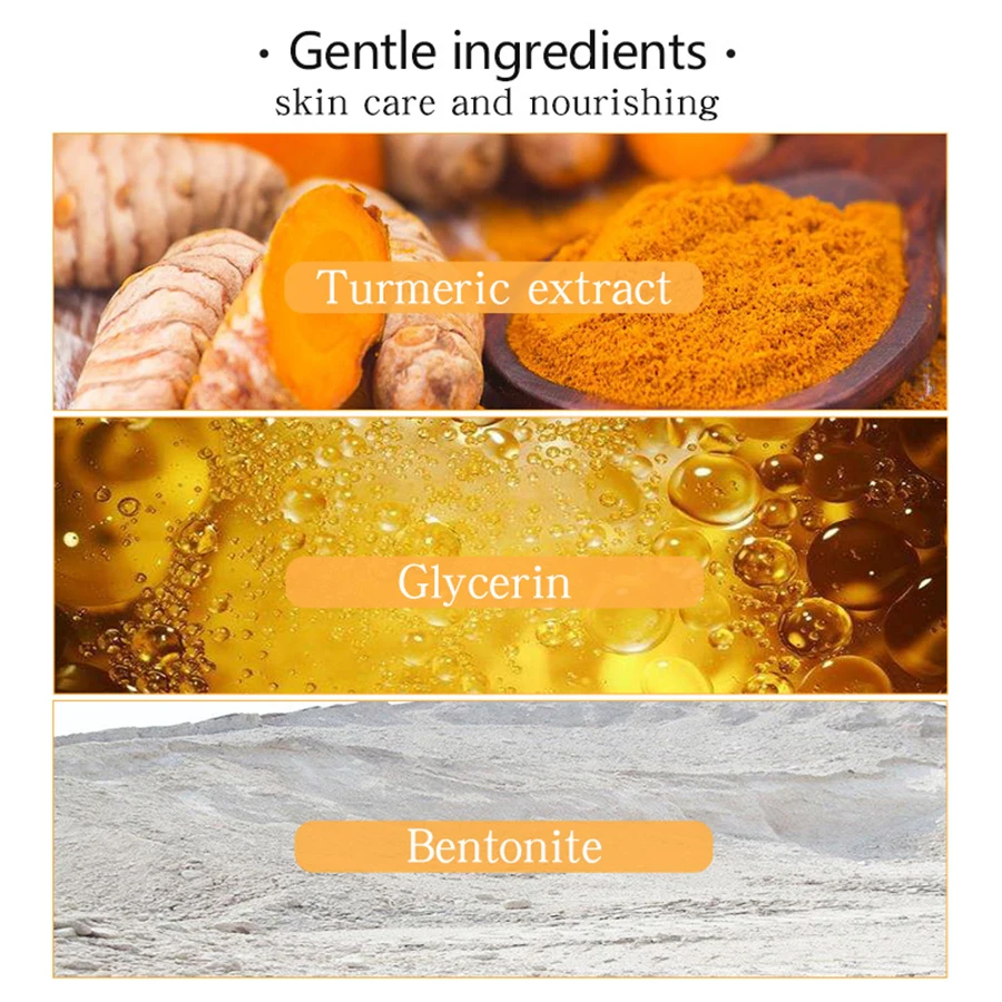 Turmeric Facial Skincare Set Hydrating Moisturizing Fade Fine Lines Blemishes Skincare Moisturizing Set for women/men/teen