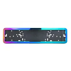 Number Plate Holder Chrome Look, Number Plate Surround Holder, Car Registration Plate Holders, Number Plates Holder for Trailer