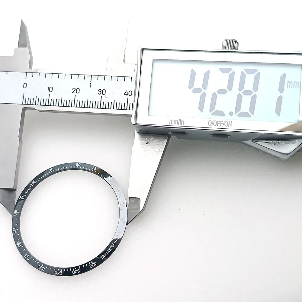 Tag 39mm * 33.2mm/42.8mm * 37.2mm flat/inclined non luminous ceramic bezel insert replacement watch accessory ceramic bezel