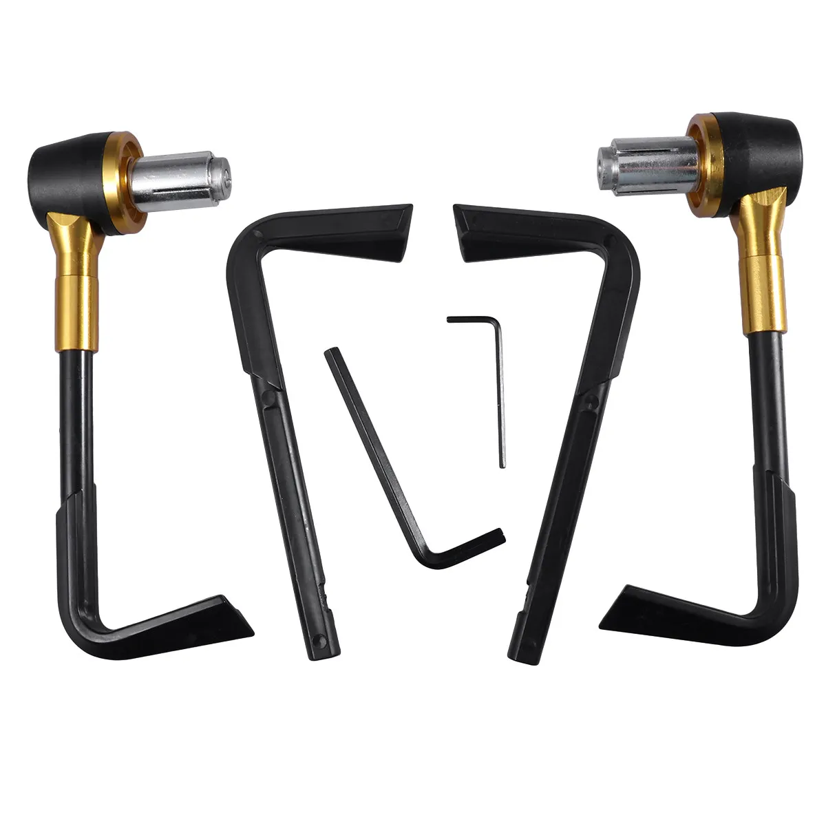 

7/8 Inch 22Mm Motorcycle Brake Lever Protector Aluminum Cnc Handlebar Guard Adjustable Non-Slip Hand Grip For Street