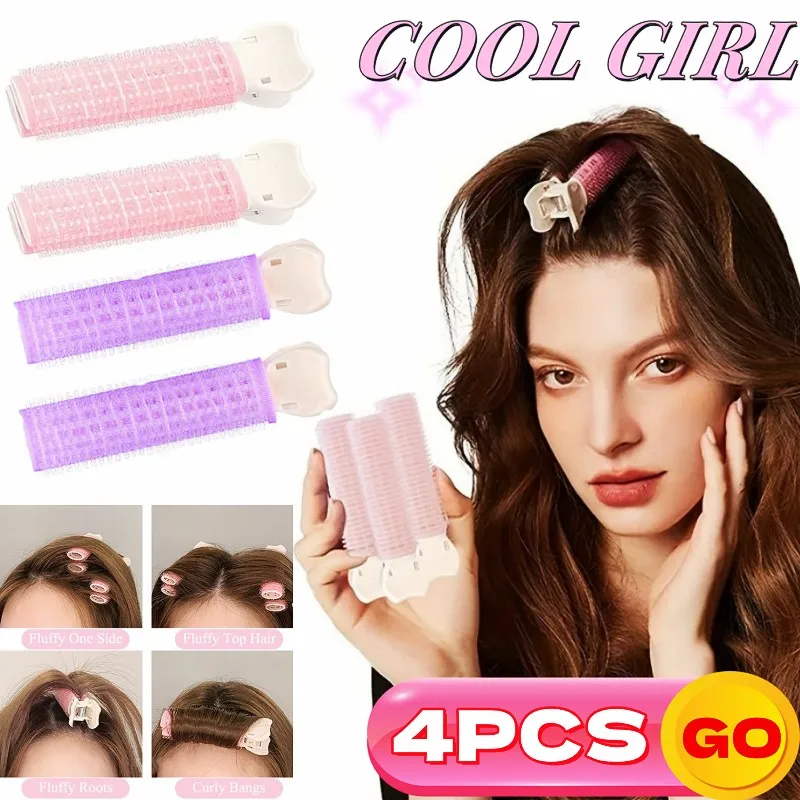 Hair Roots Fluffy Hairpin Volumizing Hair Clips Korean Curling Hairpin Bangs Fixed Shape Clips Fashion Volume Roots Hair Roller