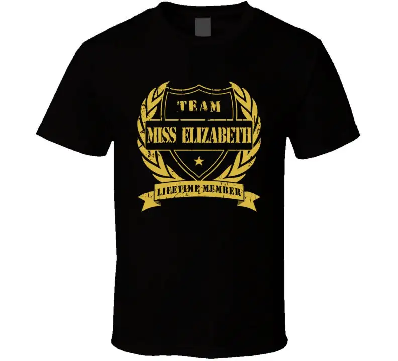 Team Miss Elizabeth Wresling Legend T Shirt