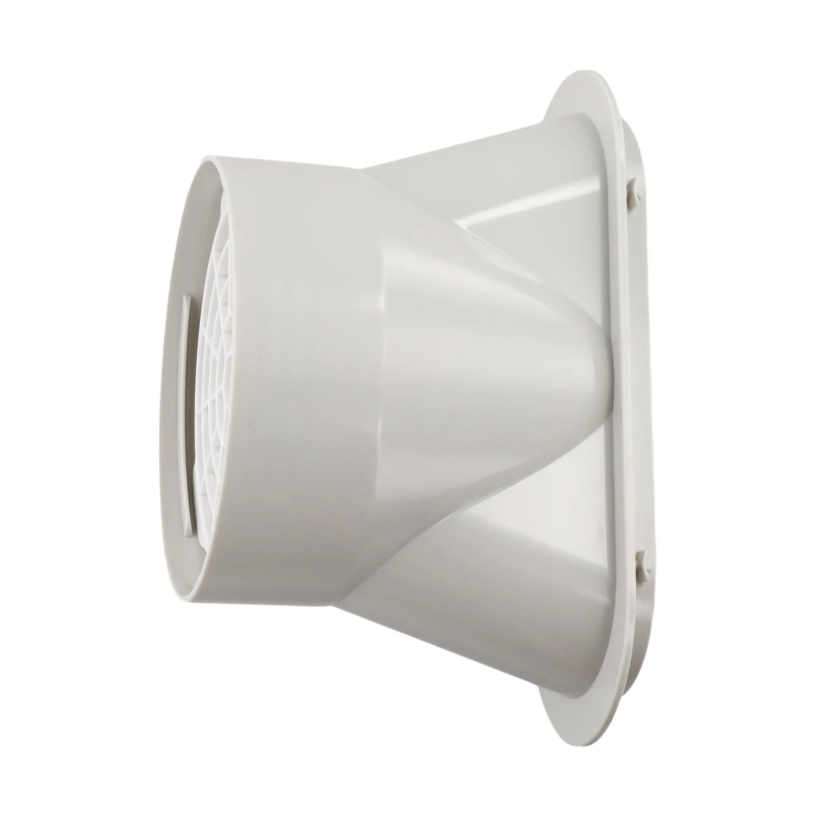 Portable AC Hose Adapter Connector for Exhaust Ventilation Systems with Tool Setup and Foreign Object Prevention