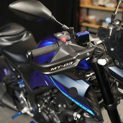 Imagen 2 del producto Protector de guardamanos de manillar MT 03 25 para YAMAHA MT03 MT25 2015-2024 accesorios de motocicleta MT-03 MT-25 Protector de mano