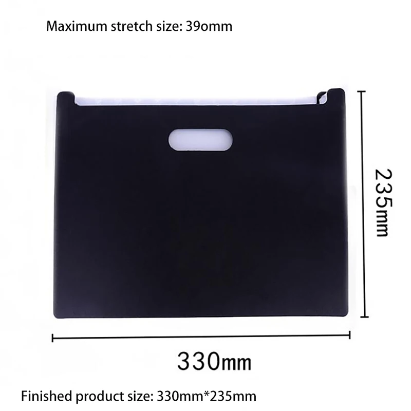 13 Pockets Expanding File Folder Office A4 Document Organizer Standing Accordion Folder for File Storage Test Paper Sorting Tool