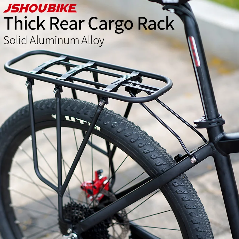 Bicycle Rear Luggage Cargo Rack Aluminum alloy 75kg Carrier Bracket Tailstock Holder Bicycle Rear 24/26/27.5/29 inch 700C Frames