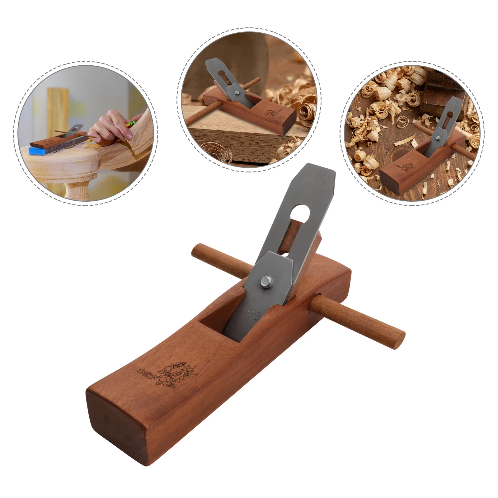 

Wood Planer Tool H held Smooth Wood Material Durable Metal Blade Efficient Use Carpentry Woodworking Starter Device