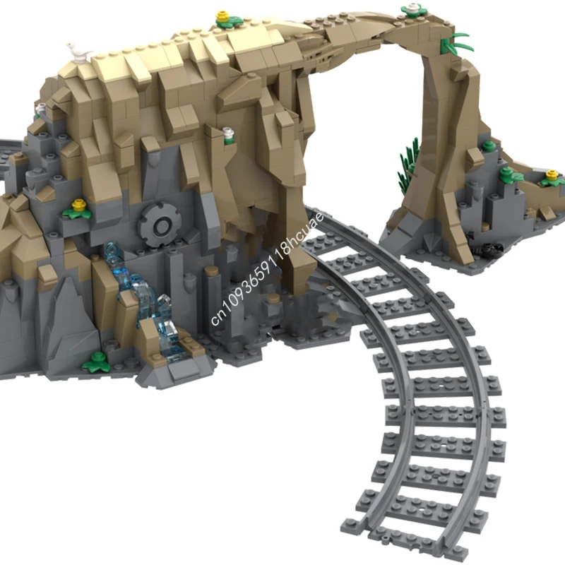 

828pcs MOC Coastline Natural Bridge Western Master Series Collector Building Kit Perfect for Model Enthusiasts