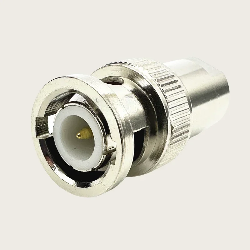 2pcs /LOT Coaxial connector Q9 BNC Male to FME Male RF adapter 50ohm