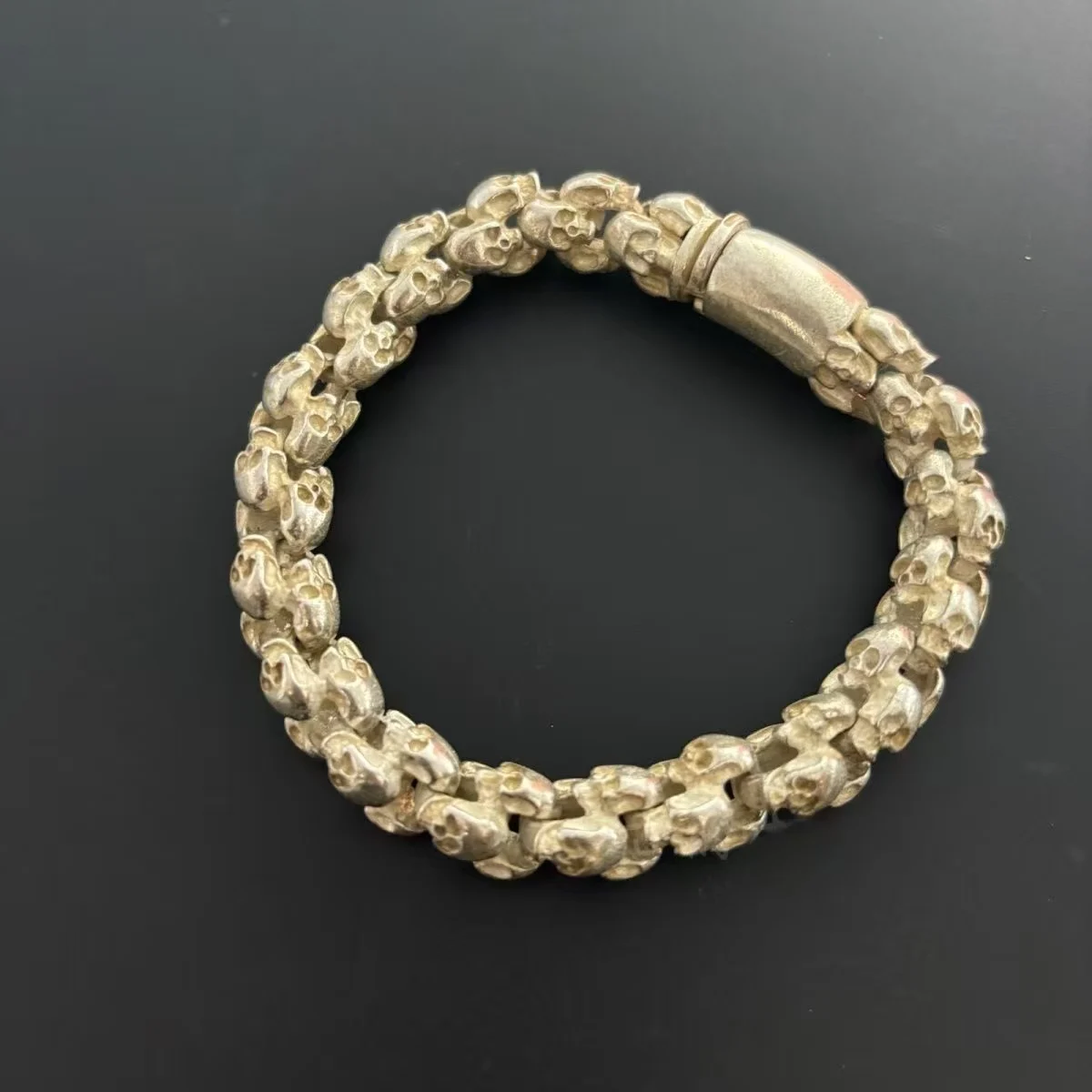 

Hot selling vintage silver classic handmade bracelet exquisite classic gifts