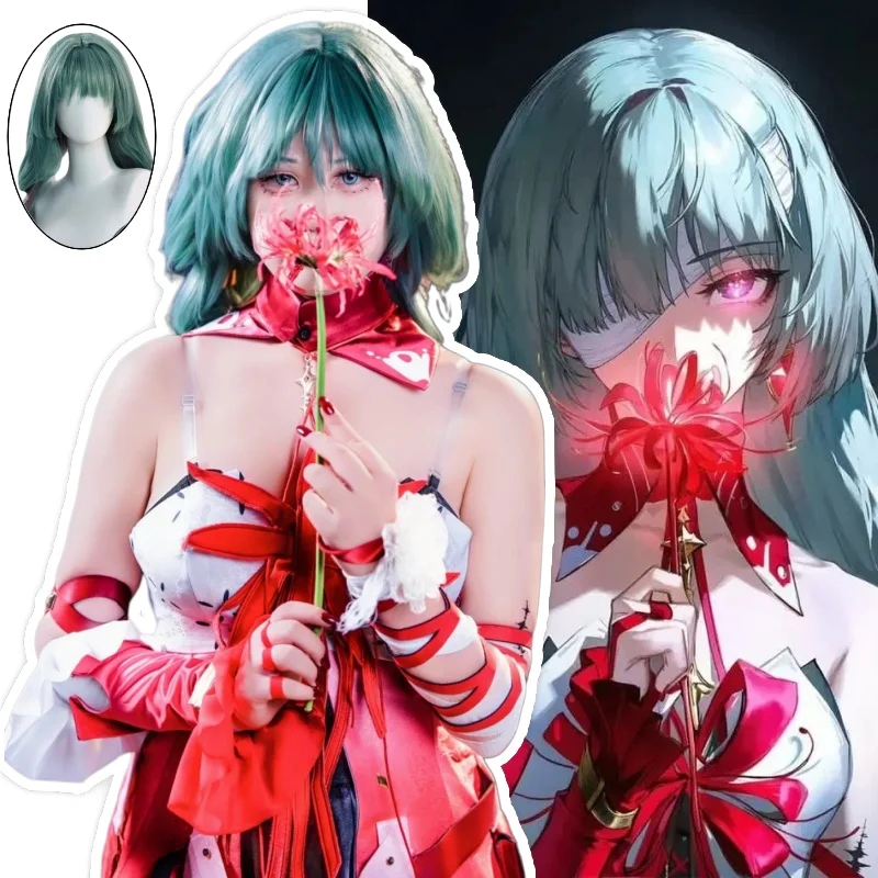 

Набор для косплея Wuthering Waves Phrolova — платье, парик, серьги и аксессуары Fractsidus на Хэллоуин, карнавал — для женщин и девочек