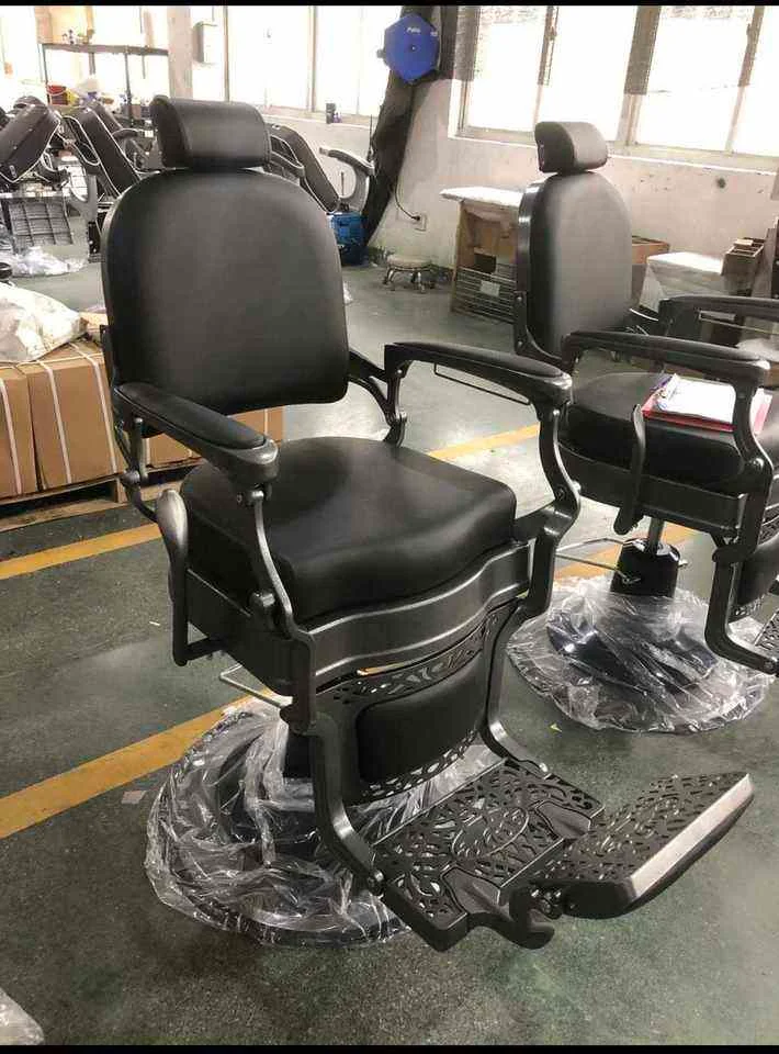 Men Use Beauty Barber Chair Rose Gold Base Hair Barbershop Salon Furniture Hair Sofa for Sale