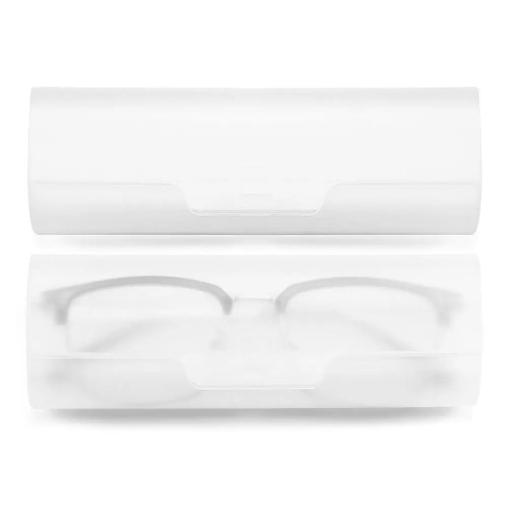 Estuche esmerilado para gafas, caja de almacenamiento portátil Simple y duradera, accesorios para gafas