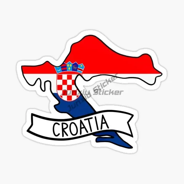 Italy Greece Ailan Switzerland Spain Poland Austria Portugal Carotia National Map Car Stickers Vinyl Self Adhesive Waterproof