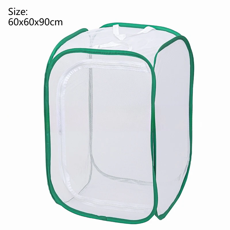 Outdoor Opvouwbare Insectenveredelingskooi Vlinderkooi Uitbroedbaar Mesh Ademend Lichtdoorlatende Insectenobservatie Box Kooi